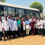 UIAMS ENT School at world hearing day at Kayunga hospital.